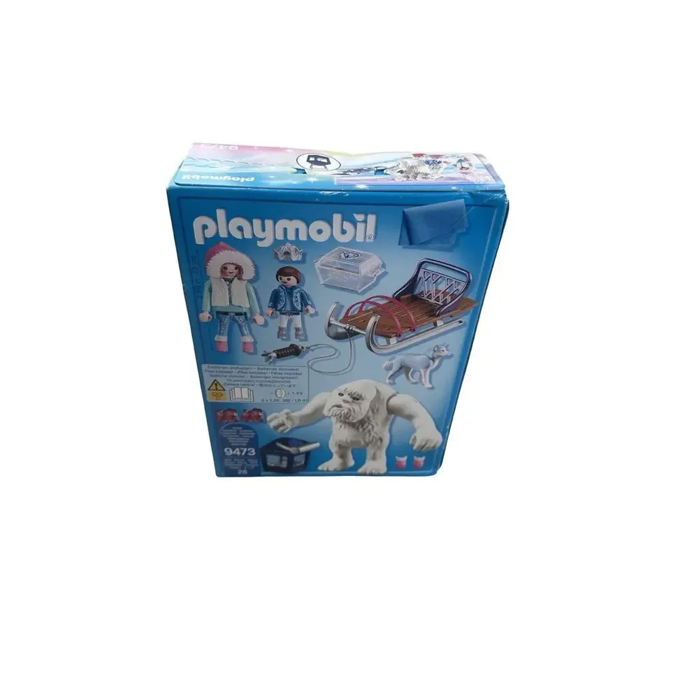 Playmobil 9473 Yeti with Sleigh. “Retired / Rare” Original Factory Sealed Rare